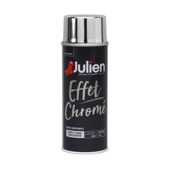 BOMBE JULIEN CHROME ARGENT 400ML